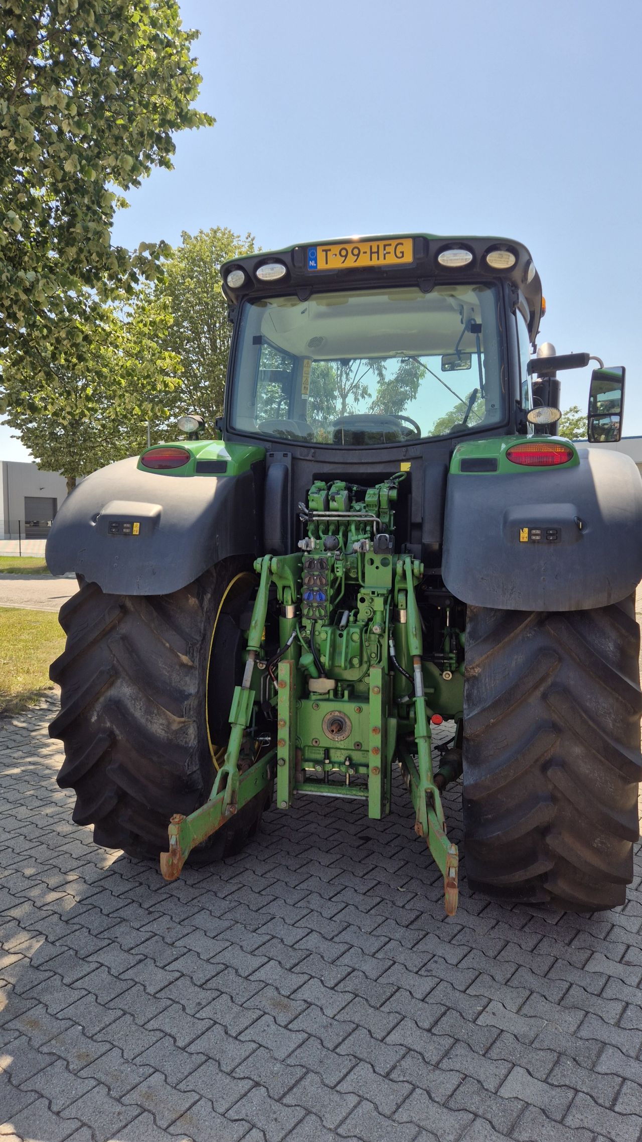 JOHN DEERE 6195R AP, 40Km/h, Lucht, Fronthef/PTO