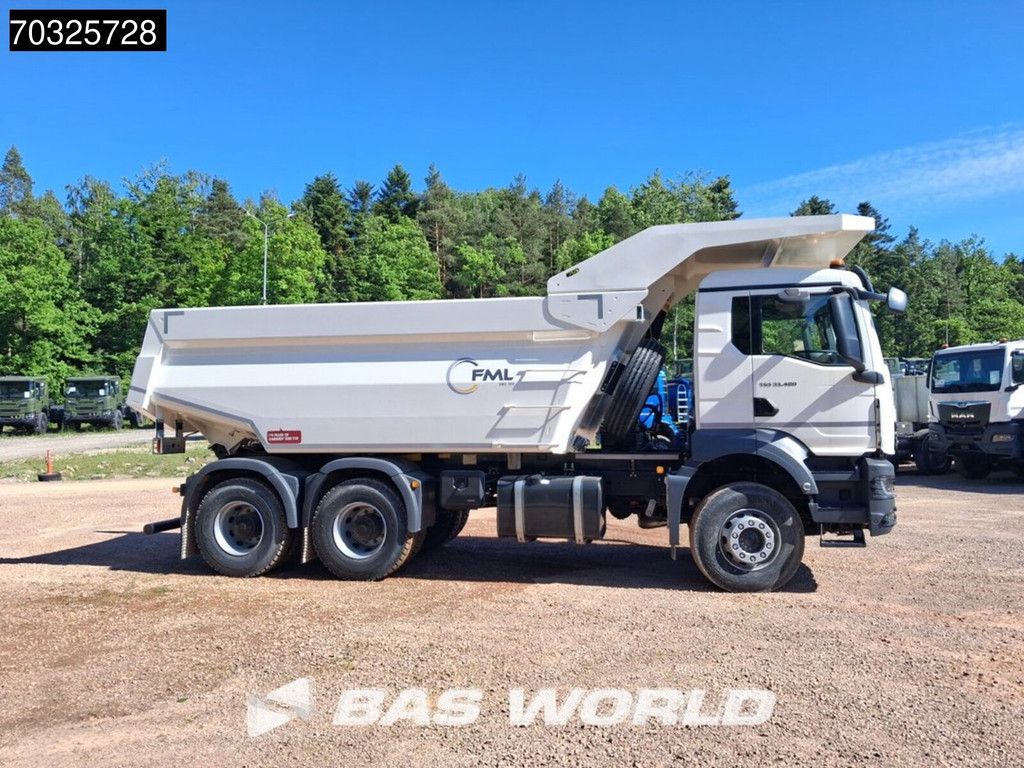 MAN TGS TGS 33.400 6x4 NEW! Hardox Mining tipper Canopy Steel suspension big-axle Manual EURO 2