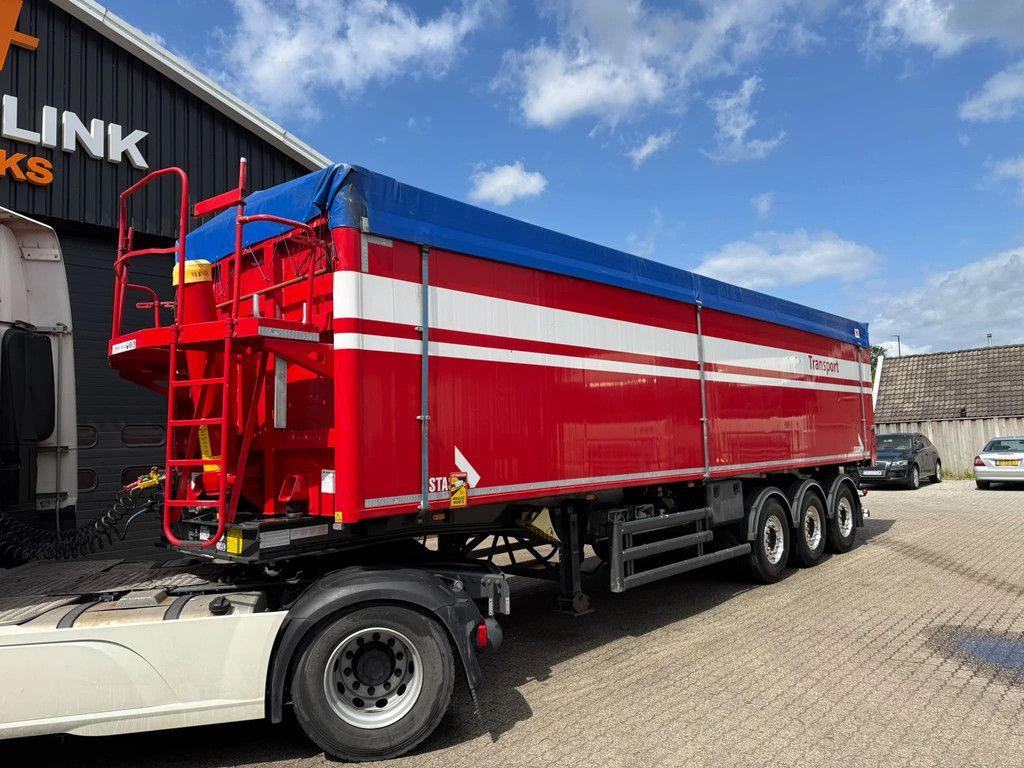 Stas S300CX 58m3 Naloop stuuras Klep/deuren Alcoa SAF 6.340KG NL Trailer