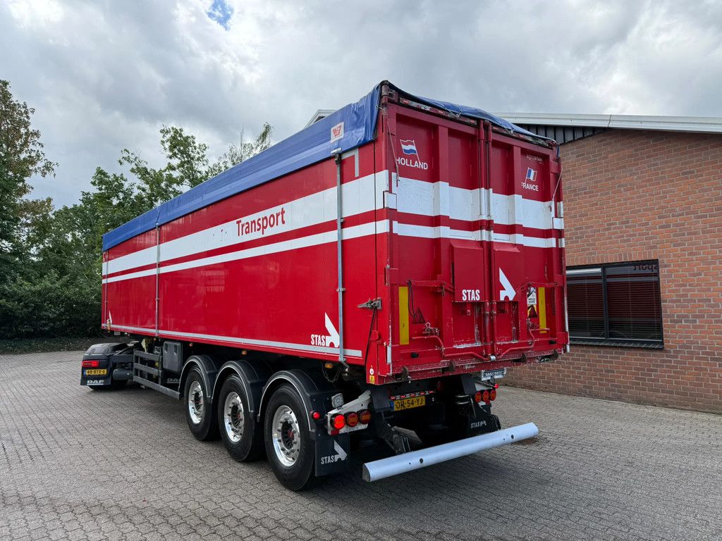 Stas S300CX 58m3 Naloop stuuras Klep/deuren Alcoa SAF 6.340KG NL Trailer
