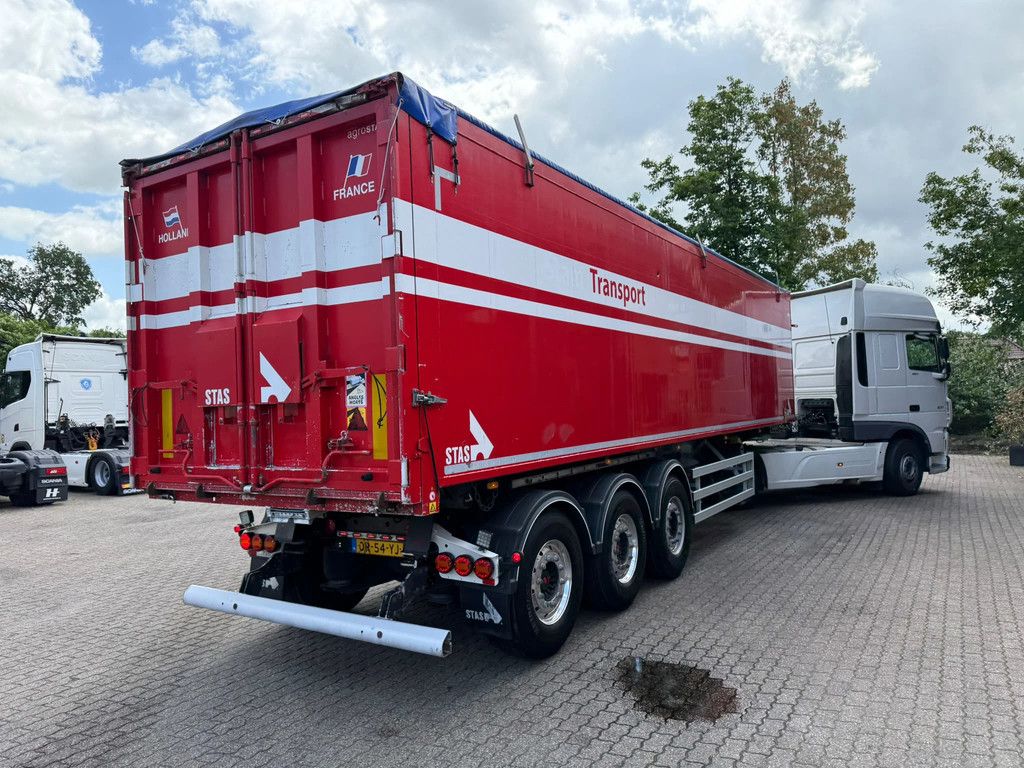 Stas S300CX 58m3 Naloop stuuras Klep/deuren Alcoa SAF 6.340KG NL Trailer