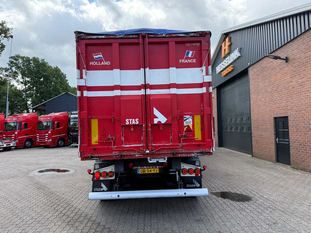 Stas S300CX 58m3 Naloop stuuras Klep/deuren Alcoa SAF 6.340KG NL Trailer