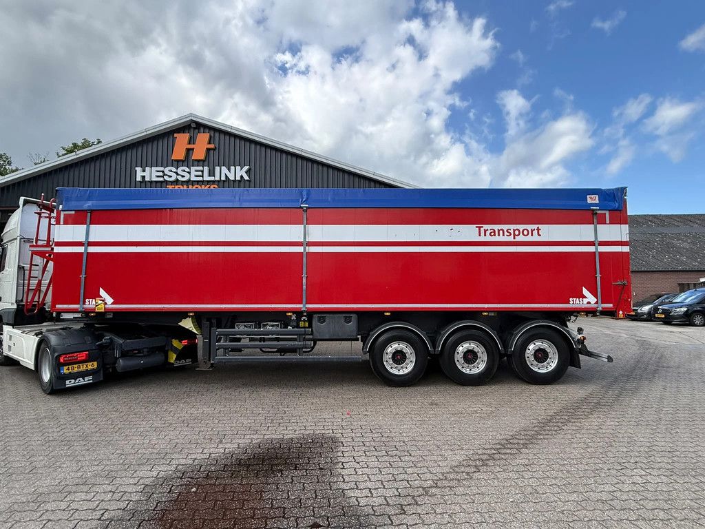 Stas S300CX 58m3 Naloop stuuras Klep/deuren Alcoa SAF 6.340KG NL Trailer