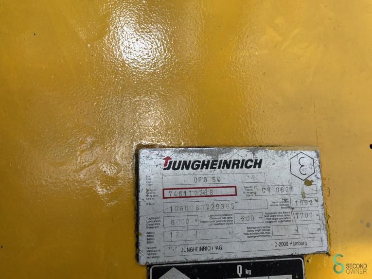 Forklifts Diesel Jungheinrich DFG 50 BS 1992