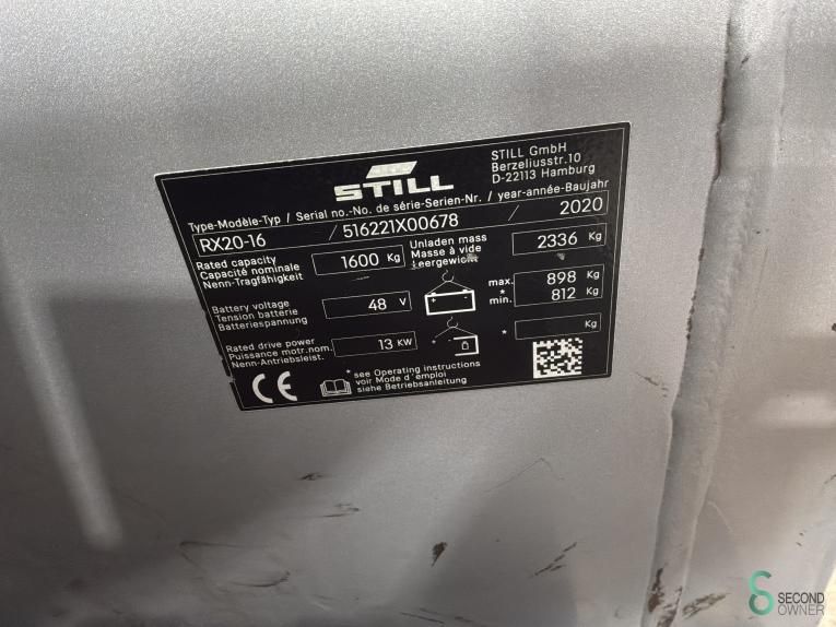 Forklifts Electric Still RX20-16 2020