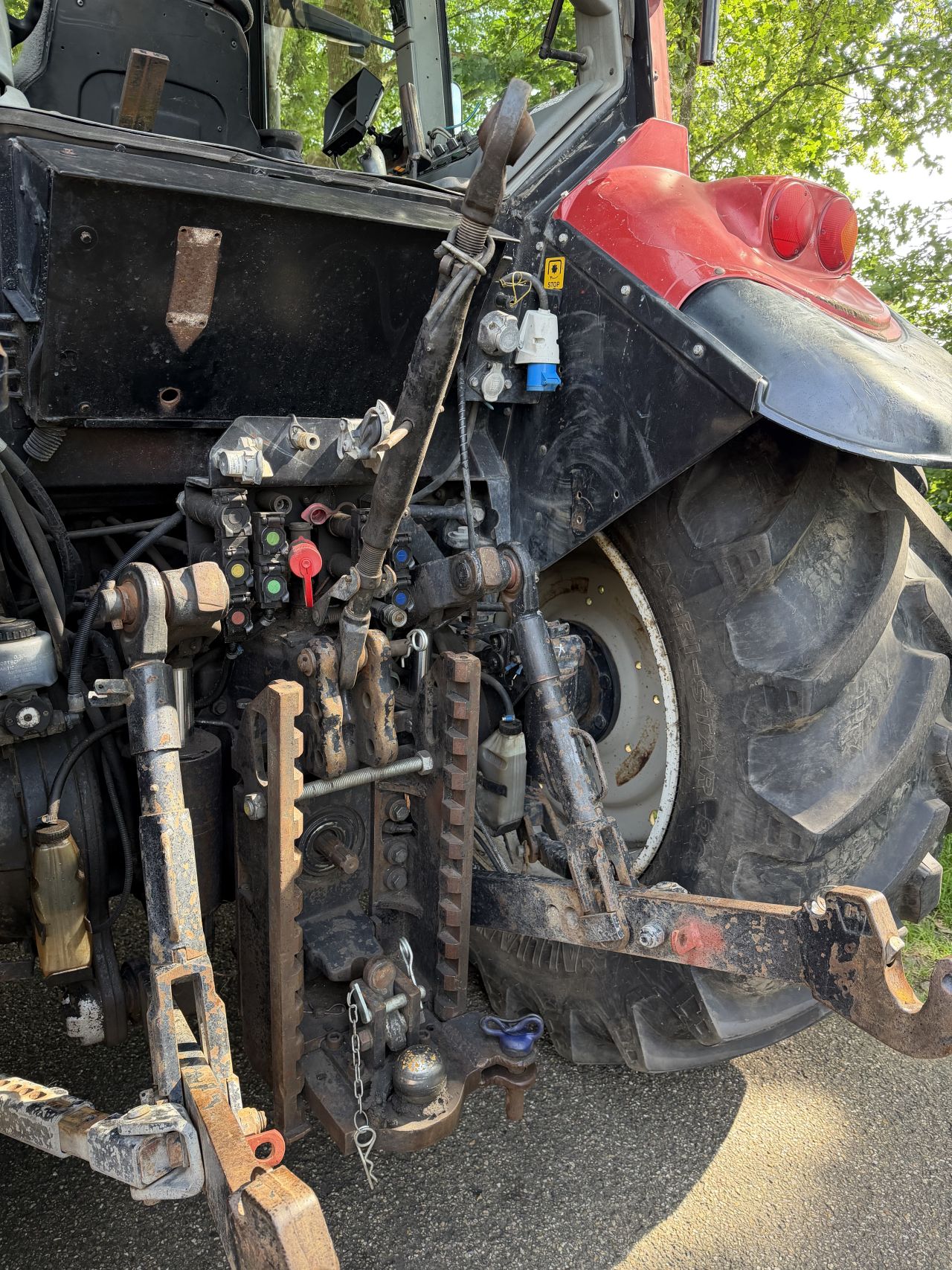 Valtra T190 met omkeerinrichting