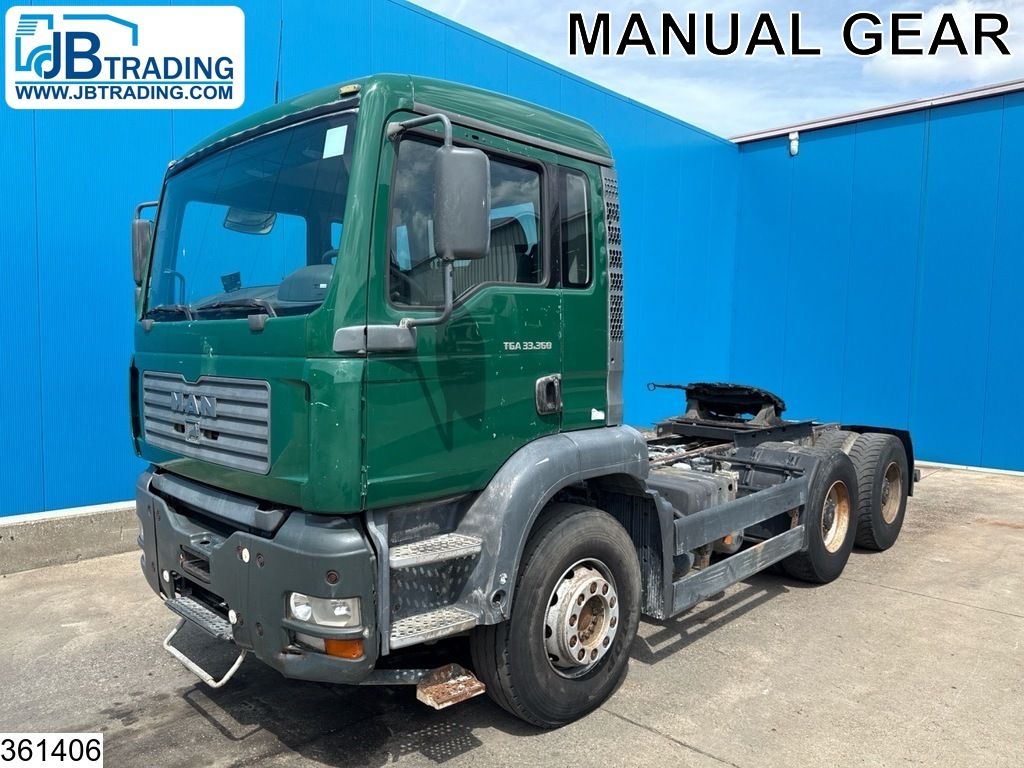 MAN TGA 33 360 6x4, Steel suspension