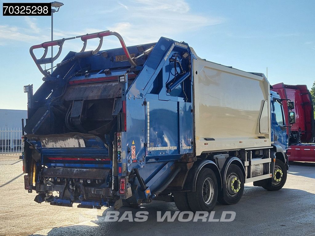 DAF LF 250 6X2 Geesink GPM IV 14L22 Lifter GCB Welvaarts weigh system Steering axle Euro 6