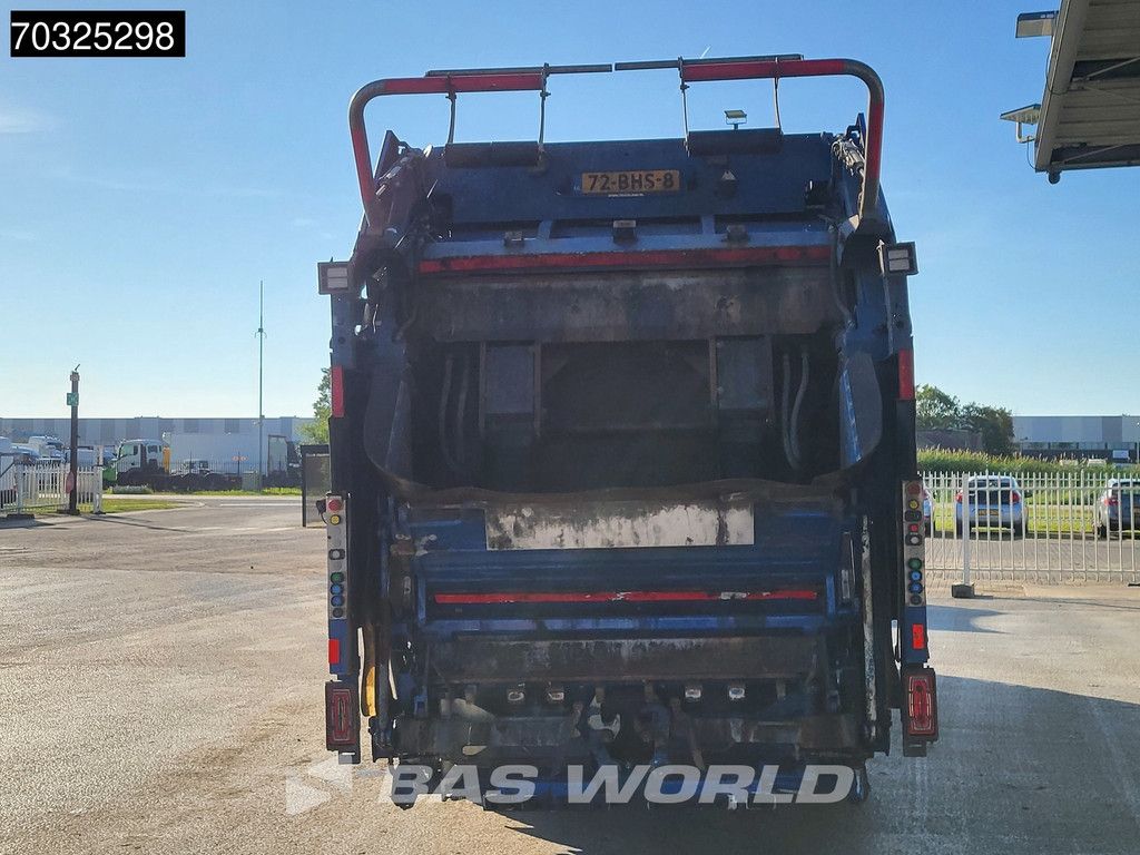 DAF LF 250 6X2 Geesink GPM IV 14L22 Lifter GCB Welvaarts weigh system Steering axle Euro 6