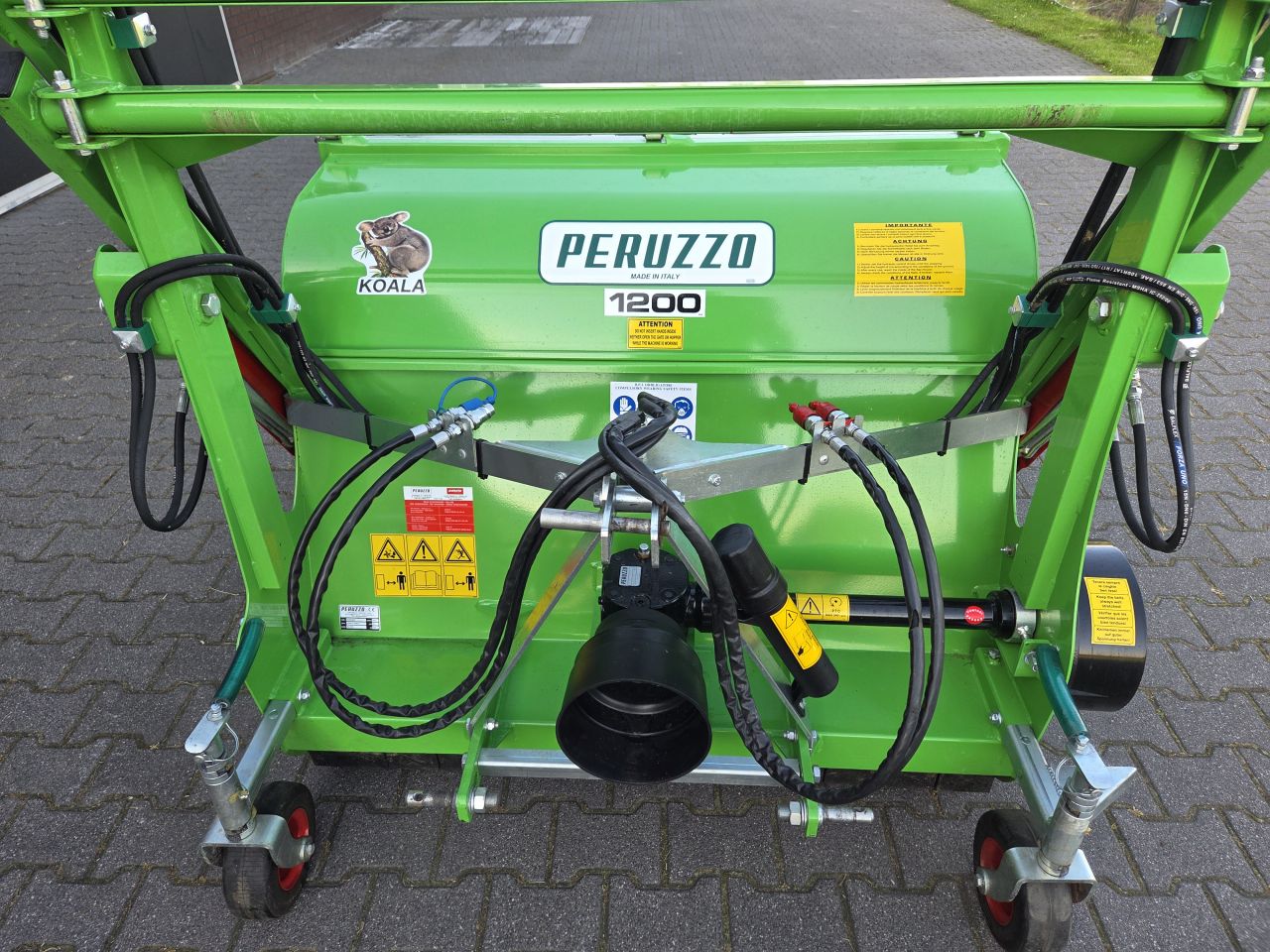 Verticuteermachine Klepelmaaier Peruzzo Hoogkieper