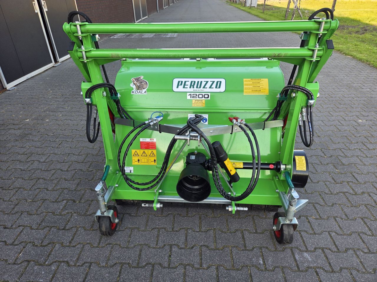 Verticuteermachine Klepelmaaier Peruzzo Hoogkieper