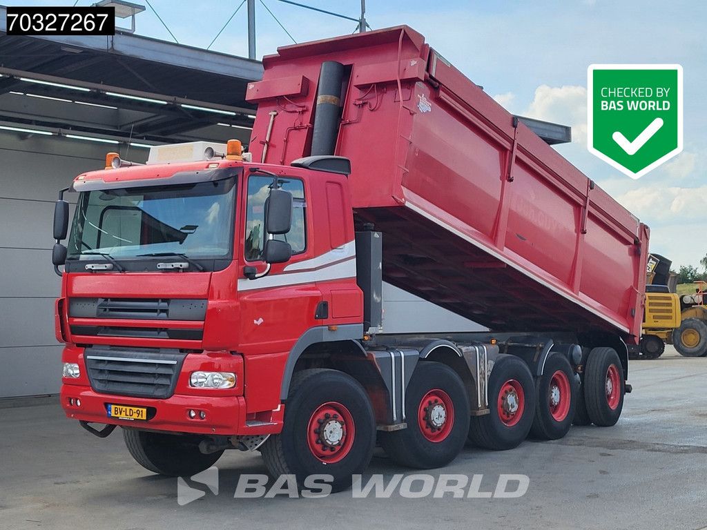 Ginaf Verschiedene X 5450 S 10X8 NL-Truck APK 10x8 26m3 Tipper Automatic Sleeper cab Euro 5