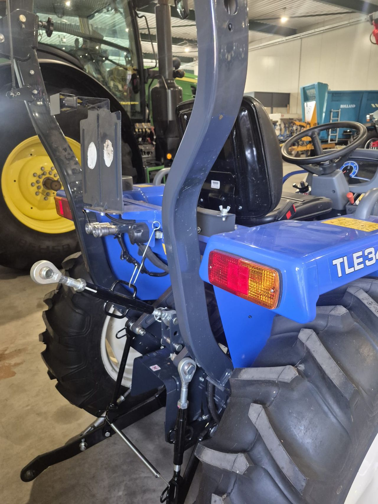 Iseki TLE3410 tractor met voorlader