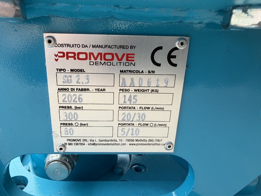 Promove SG 2.3 Sorteergrijper NIEUW 1.5 / 3 T