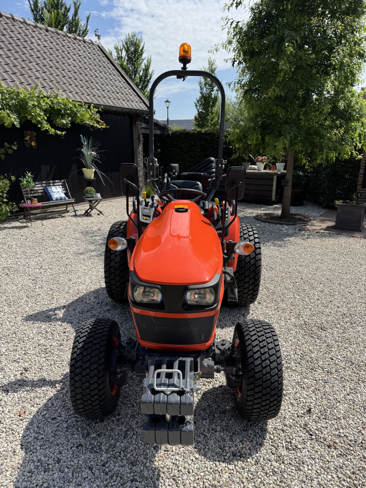 Kubota EK1-261 HST nieuw compleet met gazonbanden