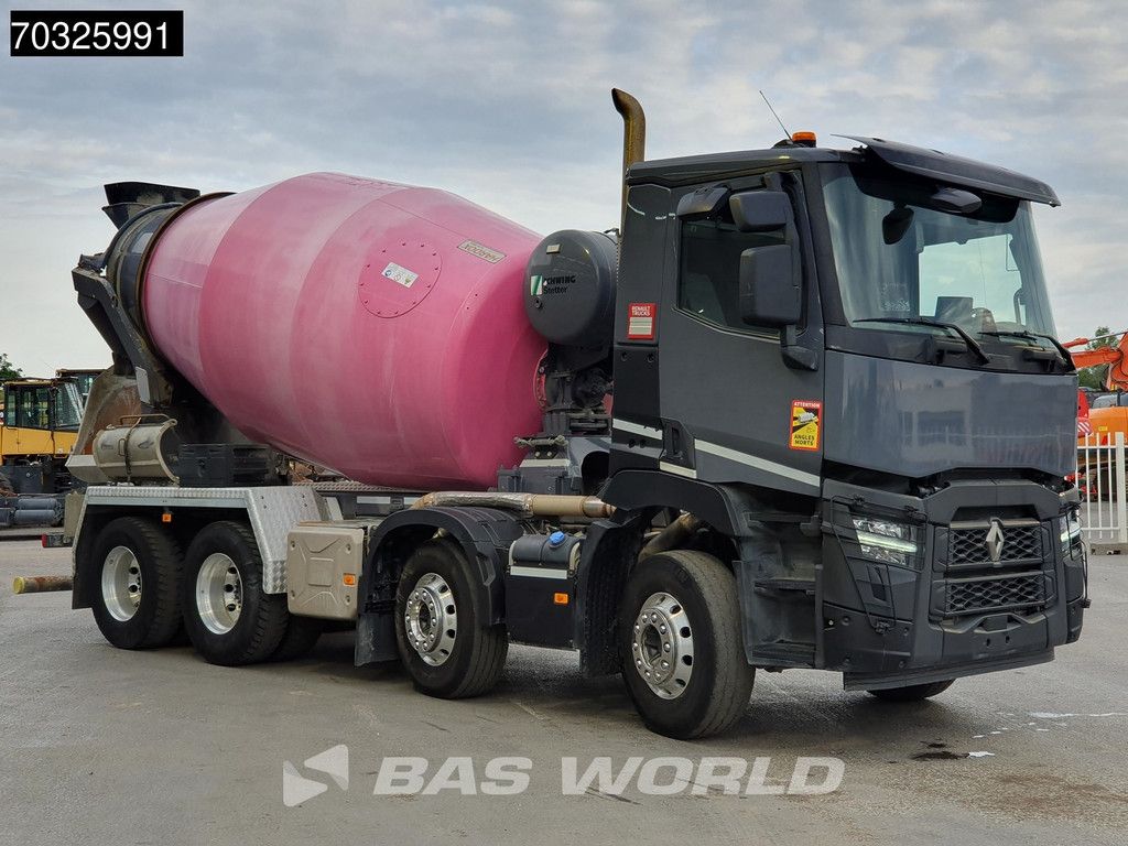 Renault C 430 8X4 Stetter 9m3 Mixer Automatic Gearbox Euro 6