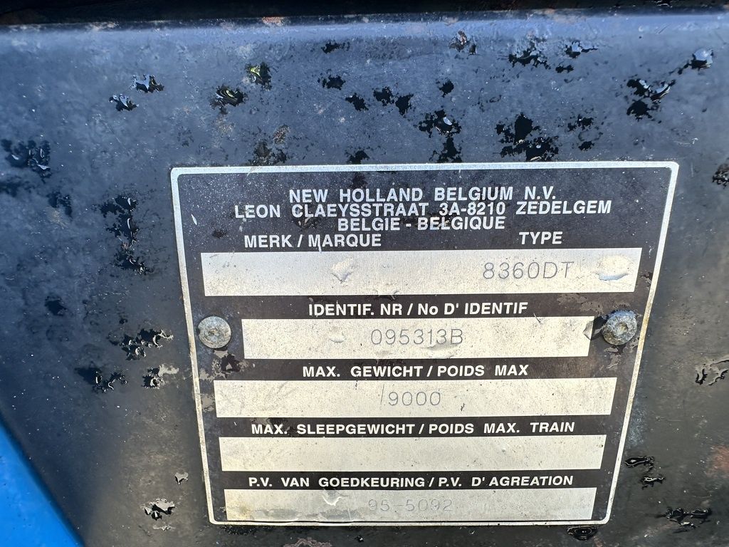 New Holland 8360