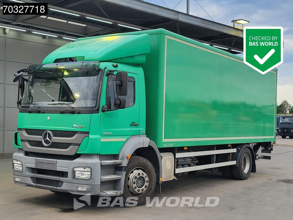 Mercedes Axor 1824 4X2 2t Tailgate Automatic 7,36m Box Euro 5