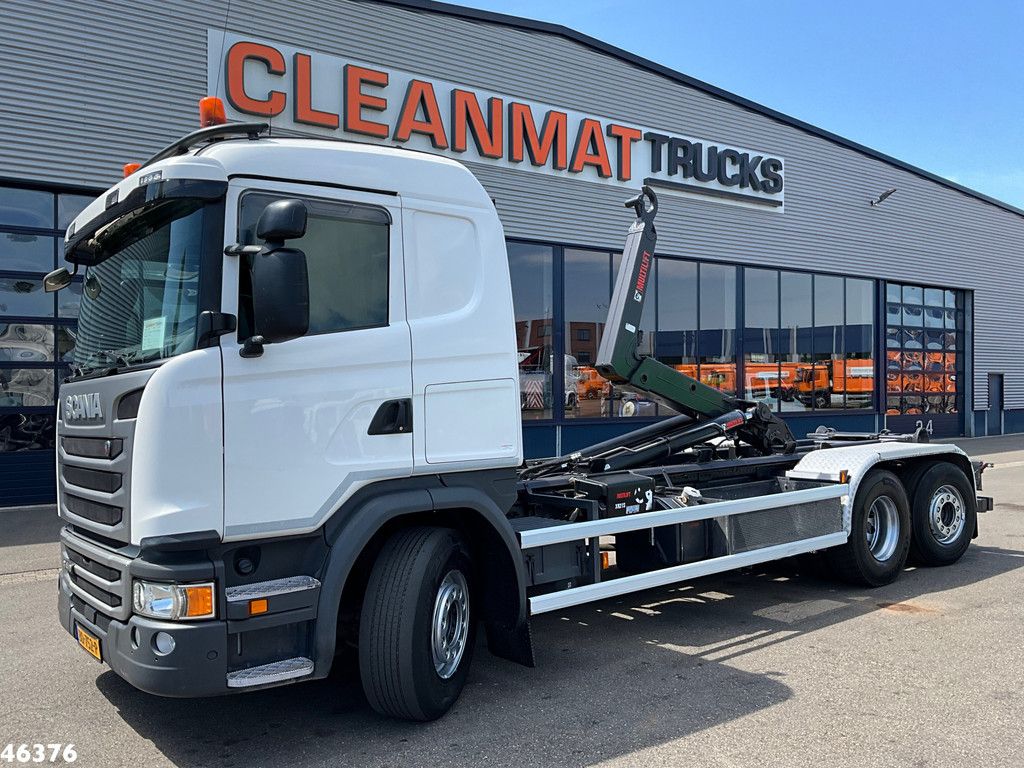 Scania G 410 Euro 6 Retarder Multilift 21 Ton haakarmsysteem