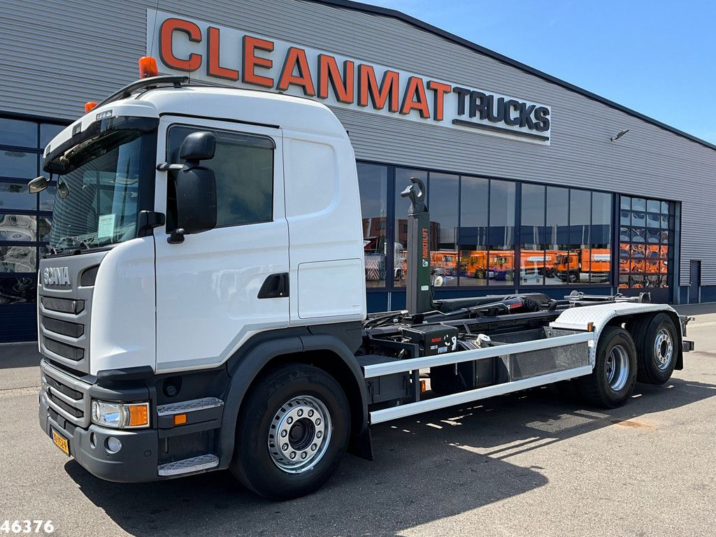 Scania G 410 Euro 6 Retarder Multilift 21 Ton haakarmsysteem