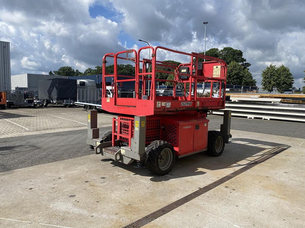 2008 JLG 260MRT, Schaar hoogwerker, 10 meter
