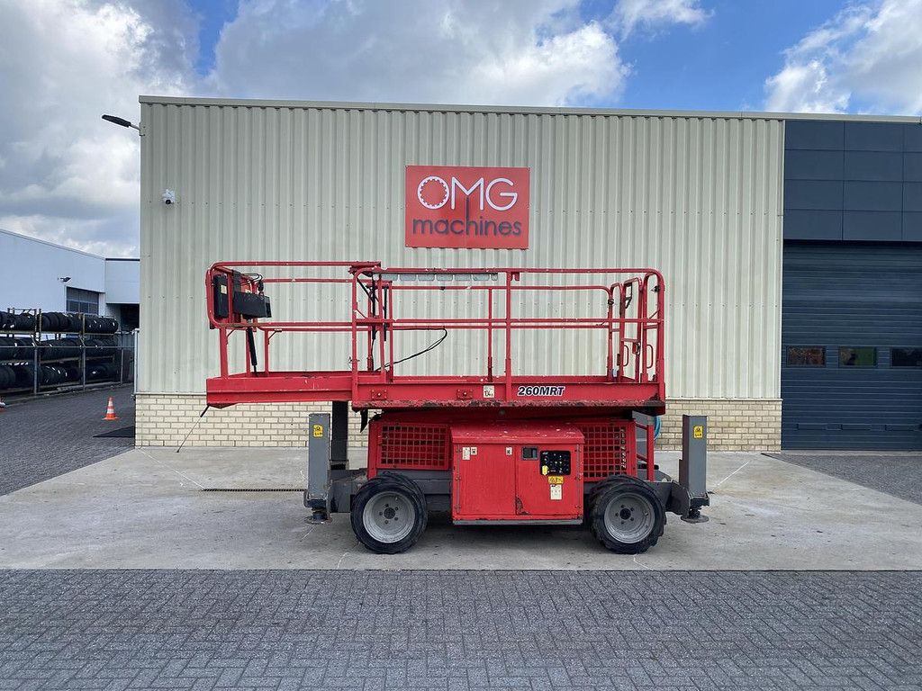 2008 JLG 260MRT, Schaar hoogwerker, 10 meter