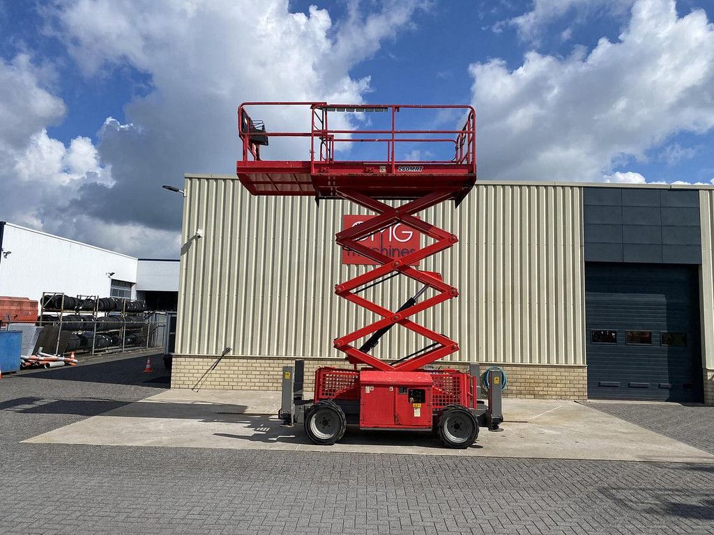 2008 JLG 260MRT, Schaar hoogwerker, 10 meter