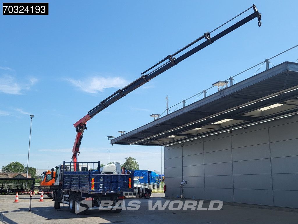 Iveco Trakker 360 6X4 Fassi F215A/235AXP.26 Crane Kran Winch 11m3 tipper Steel suspension Euro 4