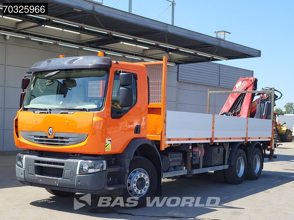 Renault Premium 430 6X4 Fassi F190A-23 Kran Crane Big-Axle Steelsuspension Euro 5