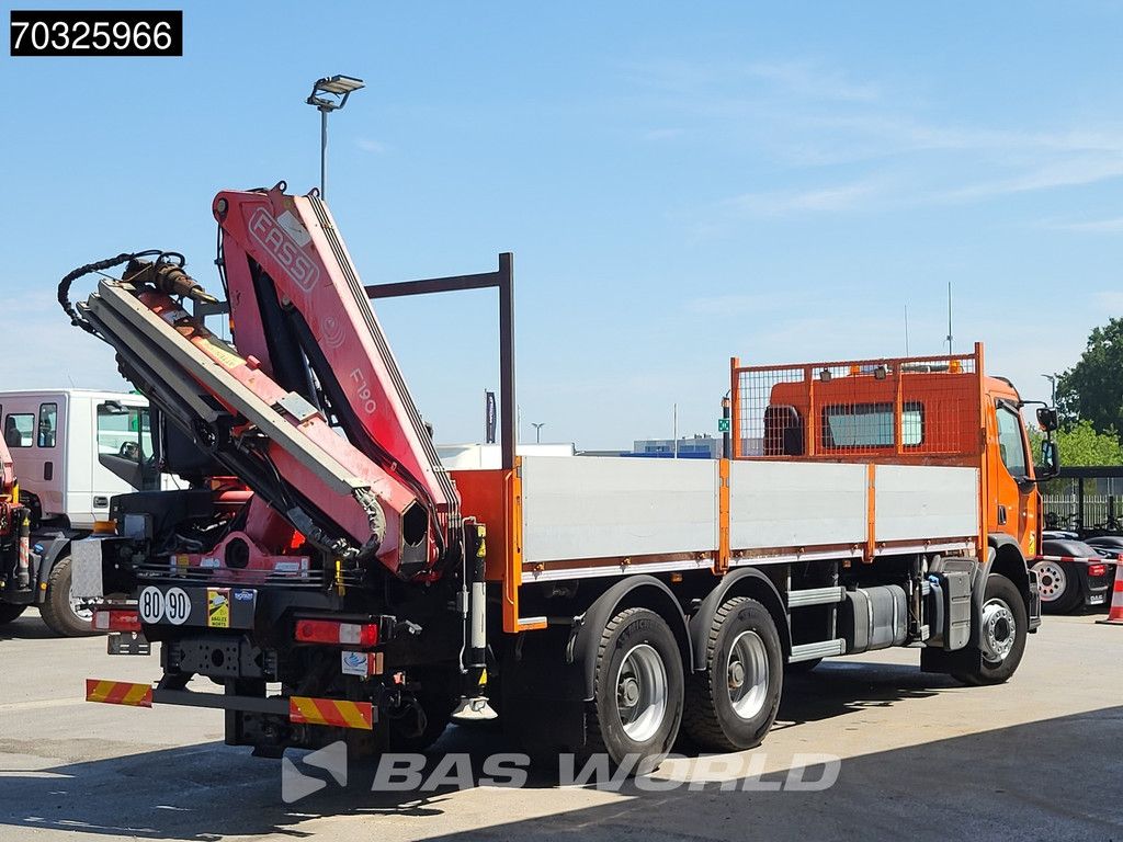 Renault Premium 430 6X4 Fassi F190A-23 Kran Crane Big-Axle Steelsuspension Euro 5
