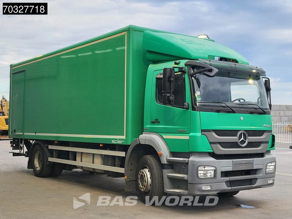 Mercedes Axor 1824 4X2 2t Tailgate Automatic 7,36m Box Euro 5
