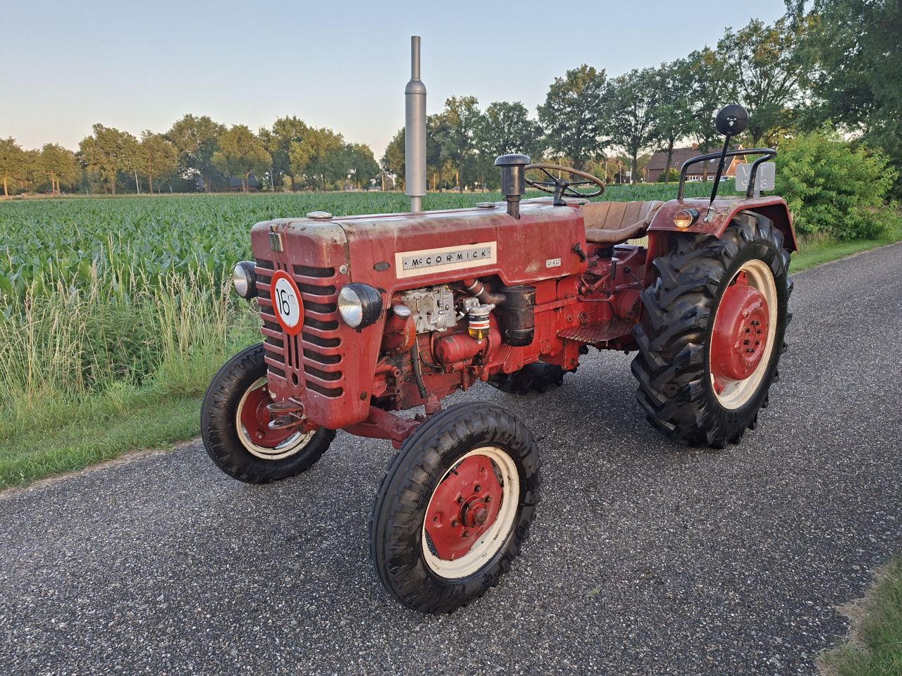MC Cormick D-430 | NL Kenteken | Inruil & transport mogelijk