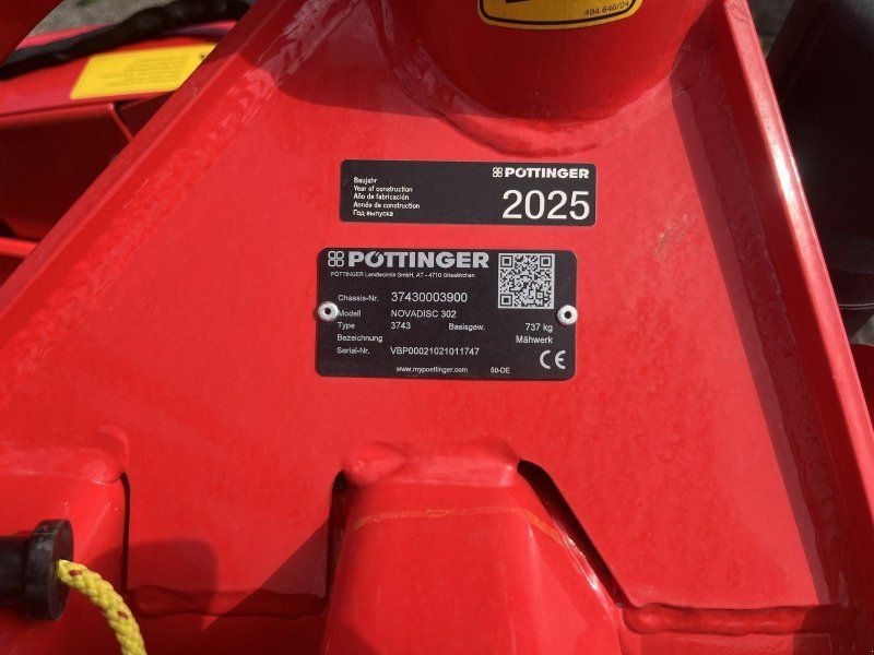 Pöttinger Novadisc 302