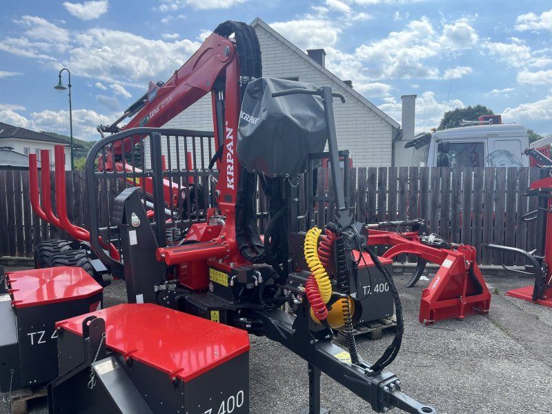 Krpan Forst GP 8 DF + Forstkran GD 7,6 K