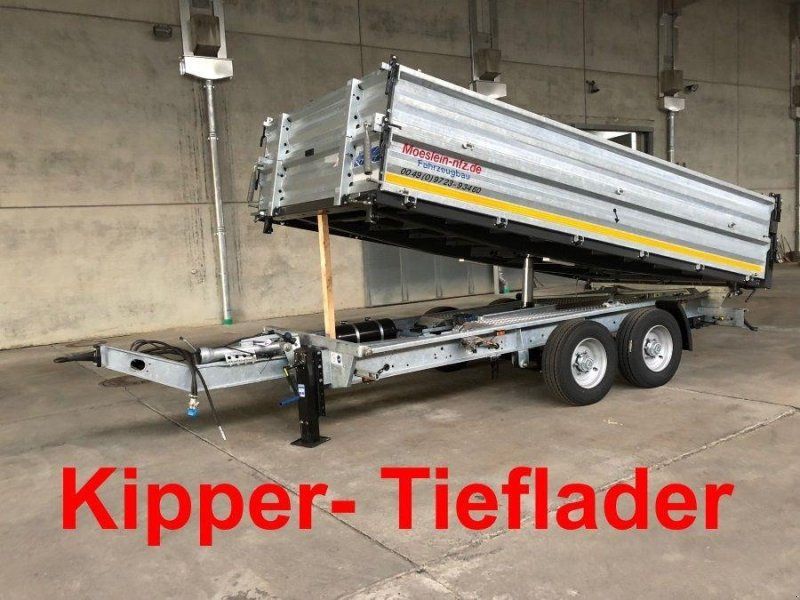Möslein TTD13- BA Verzinkt 13 t Tandem Kipper Tiefladermi