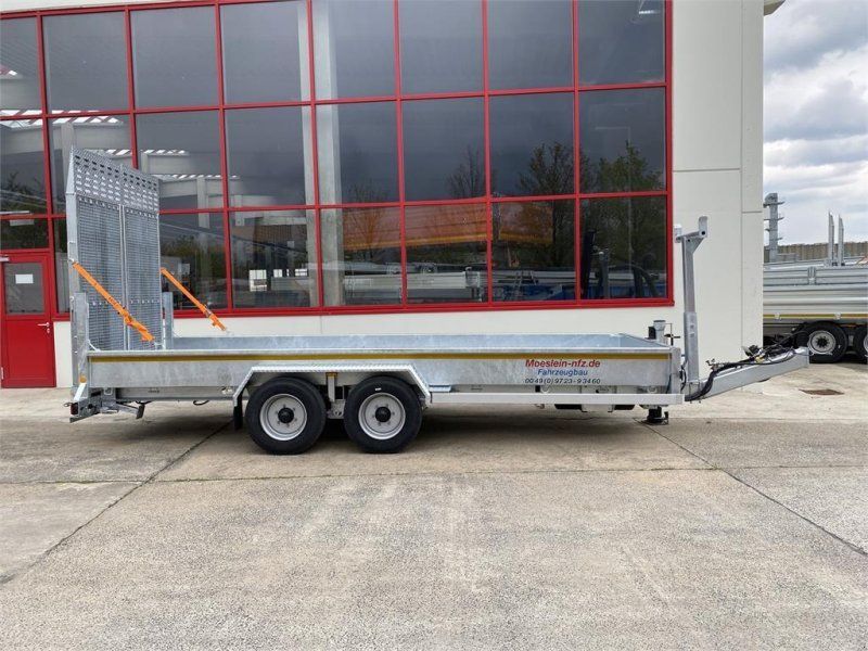 Möslein TT 11-E6x2 hydr. Rampen Tieflader für Fräsen brei