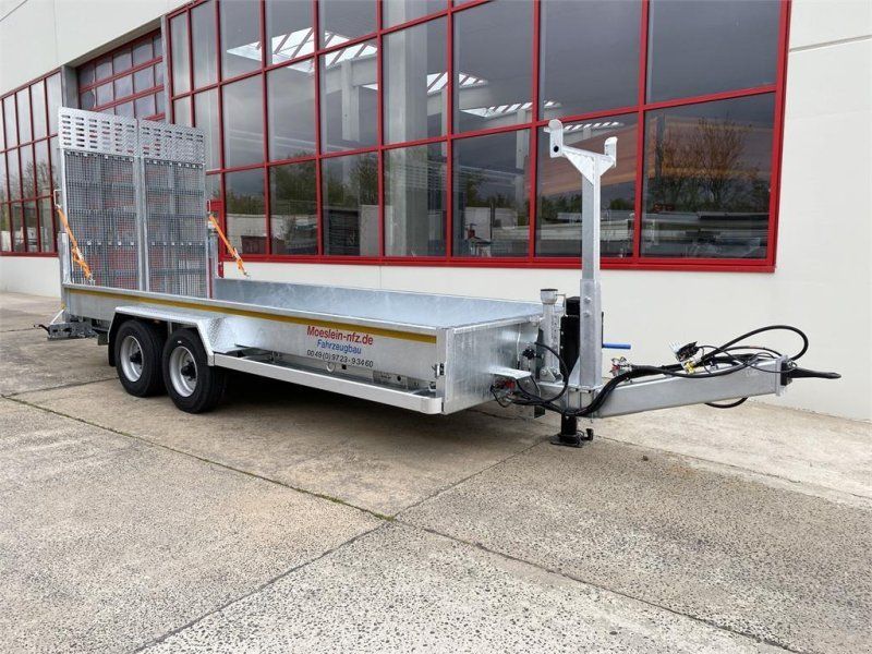 Möslein TT 11-E6x2 hydr. Rampen Tieflader für Fräsen brei