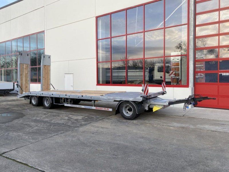 Möslein T 3-9,20 F Blatt 3 Achs Tieflader mit gerader Lad