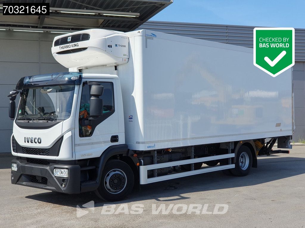 Iveco Eurocargo 140E280 4X2 14 tonner Thermo King T-1200 R 1500kg Ladebordwand Automatic Euro 6