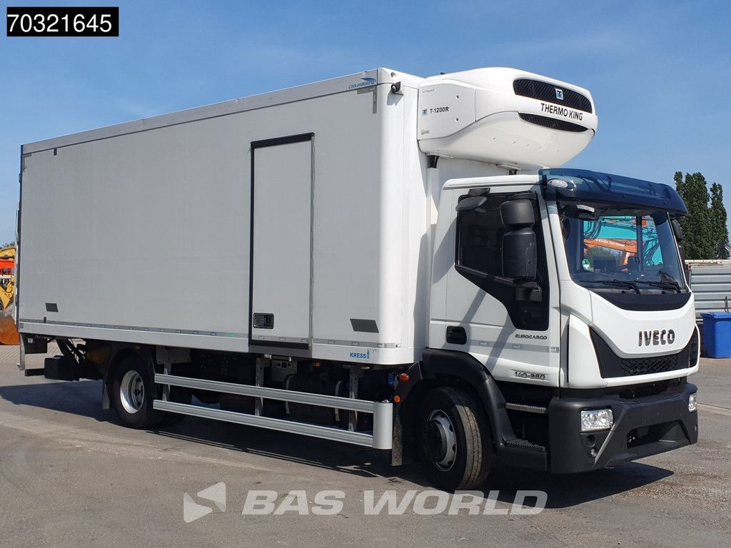 Iveco Eurocargo 140E280 4X2 14 tonner Thermo King T-1200 R 1500kg Ladebordwand Automatic Euro 6