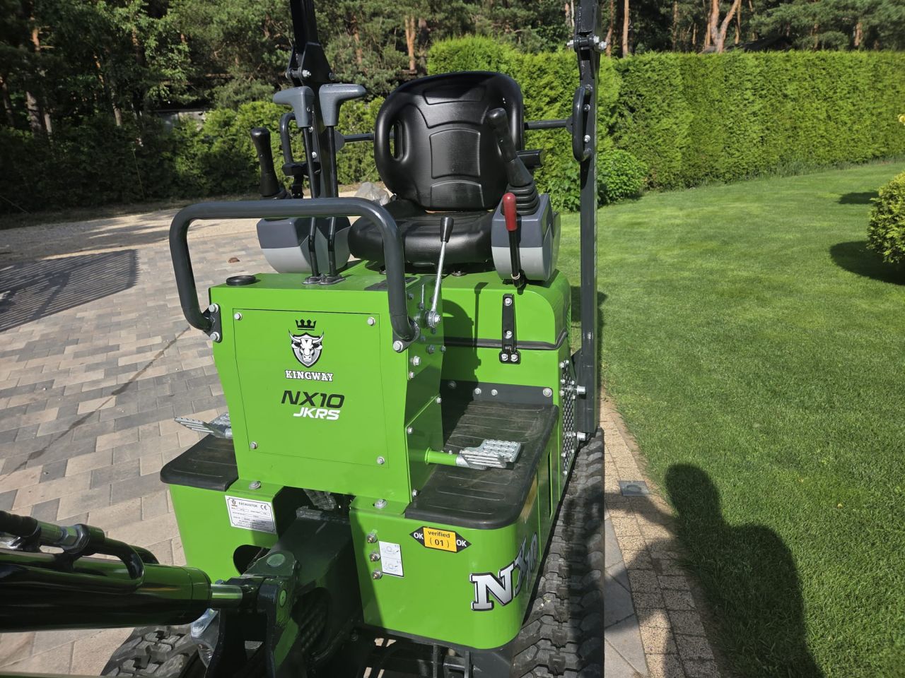 Kingway NX10 Pro Minigraver + Houtgrijper | โฌ6.990 Netto NIEUW