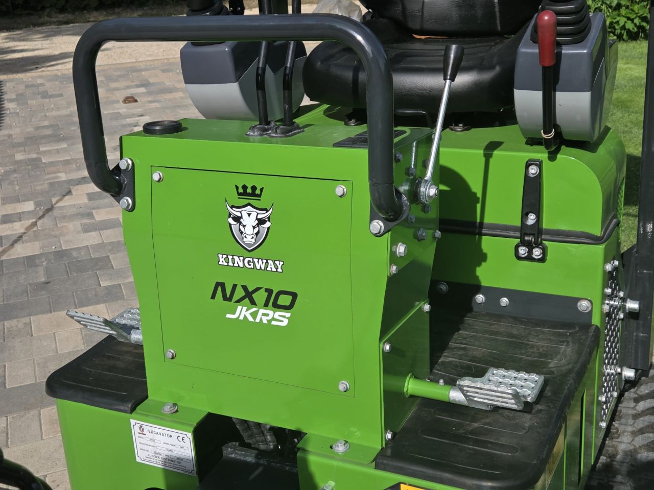 Kingway NX10 Pro Minigraver + Houtgrijper | โฌ6.990 Netto NIEUW