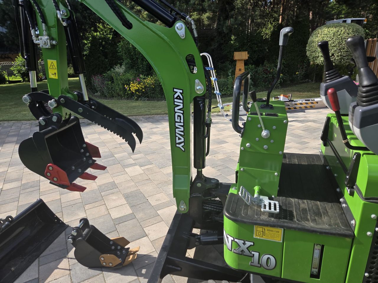 Kingway NX10 Pro Minigraver + Houtgrijper | โฌ6.990 Netto NIEUW