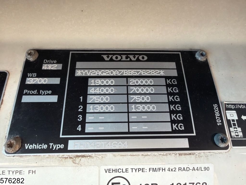 Volvo FH 460 EURO 5, Hydrauliek, PTO