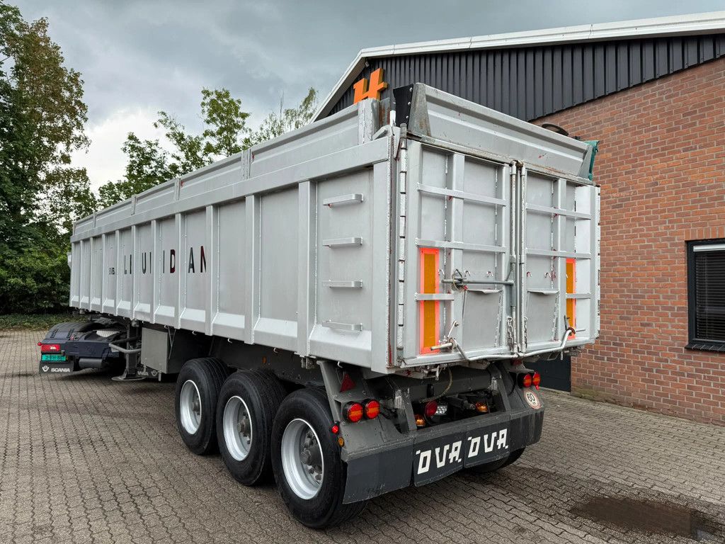 OVA 41m3 BPW Full Steel-Bladgeveerd Achterklep/Deuren