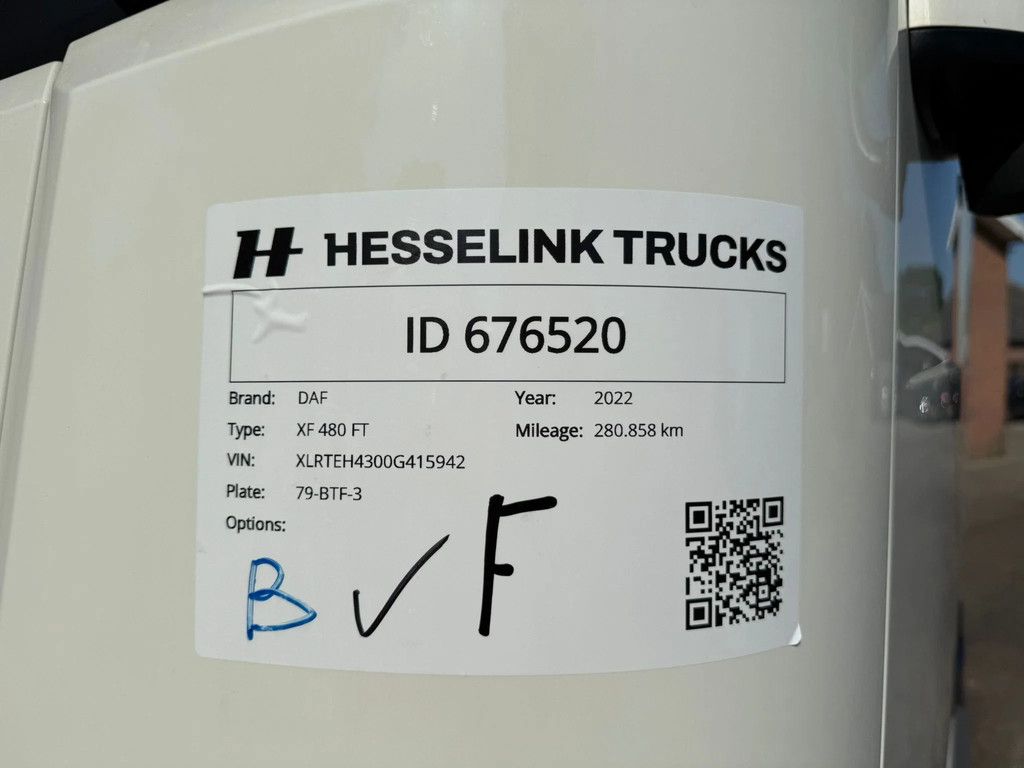 DAF XF 480 SSC Super Space Mega Lowdeck 280.858KM! NL Truck APK/TUV 07-10-2026