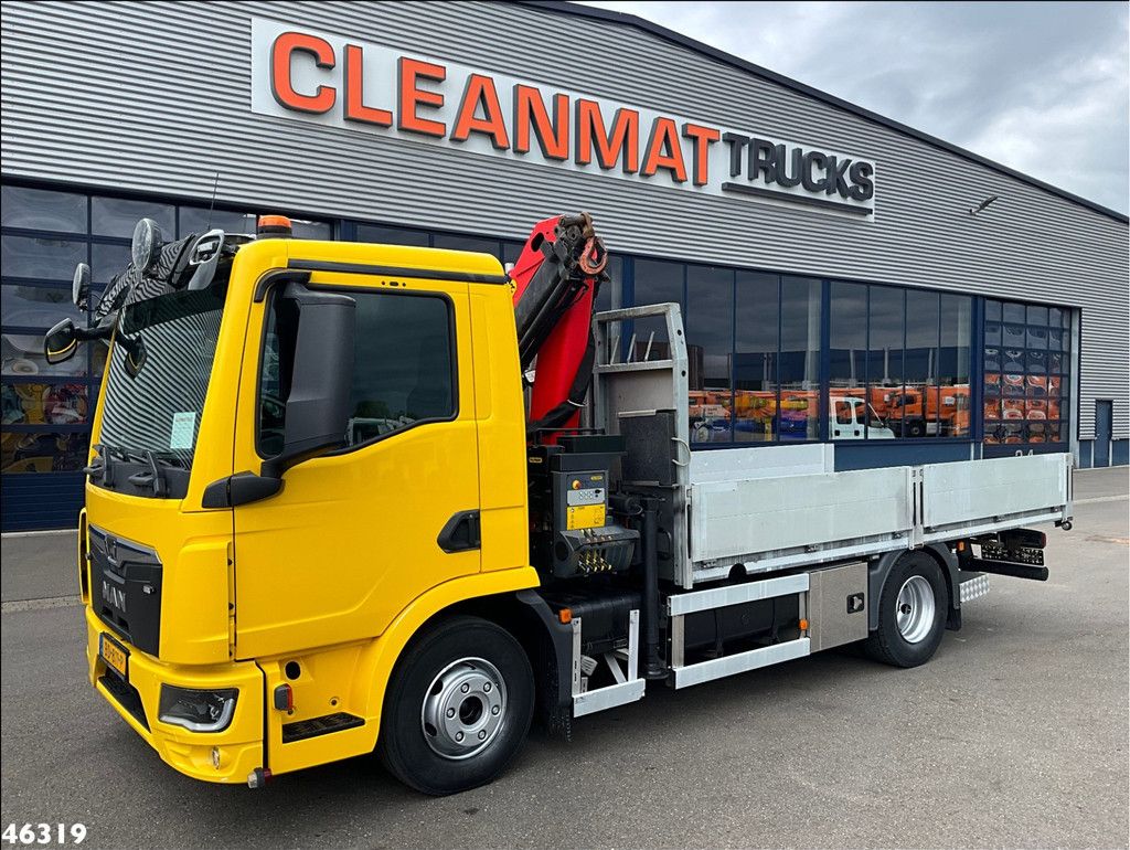 Man TGL 12.220 Euro 6 Palfinger 7 Tonmeter laadkraan Just 124.191 km!
