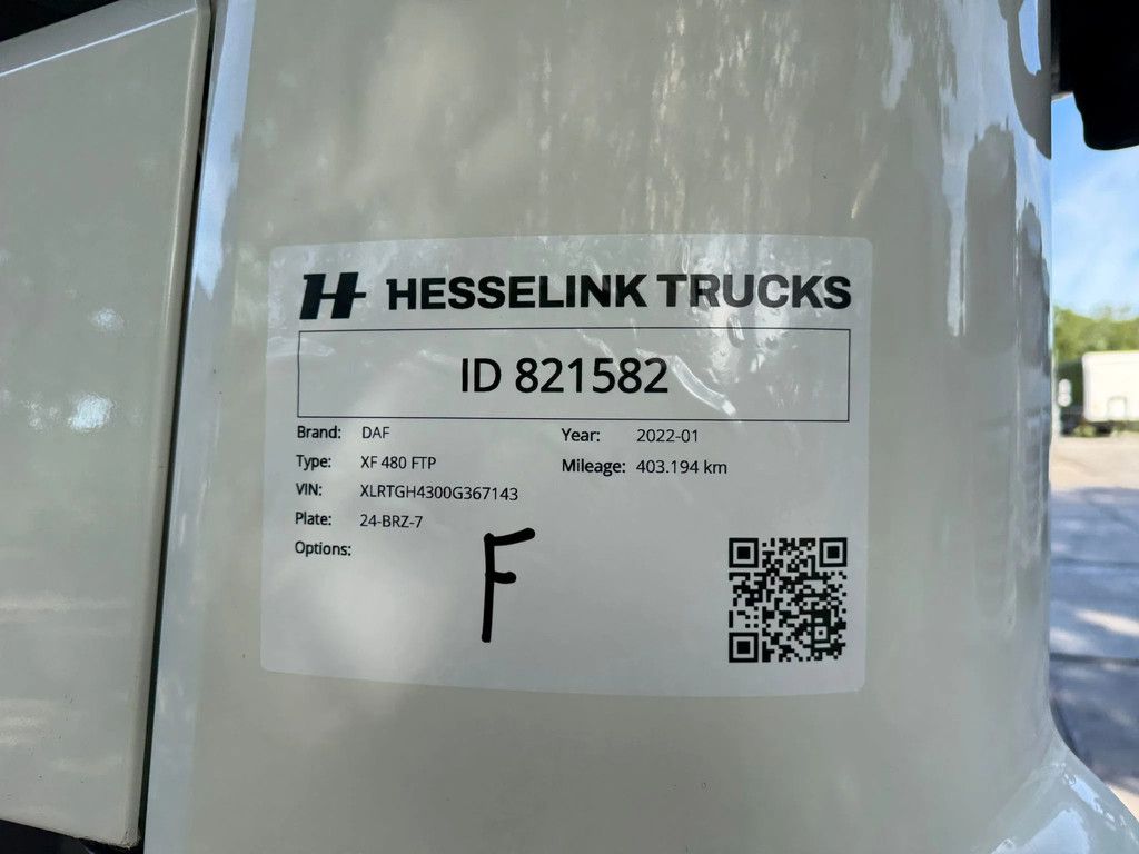 DAF XF 480 6X2 FTP Space Cab Midlift Standairco Alcoa 403.194KM NL Truck APK/TUV 03-01-2027