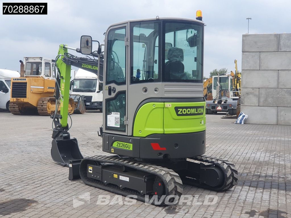 Zoomlion ZE26 GU FACTORY WARRANTY – CE CERTIFIED - KUBOTA ENGINE