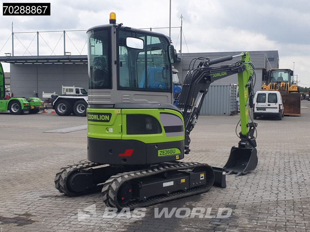 Zoomlion ZE26 GU FACTORY WARRANTY – CE CERTIFIED - KUBOTA ENGINE